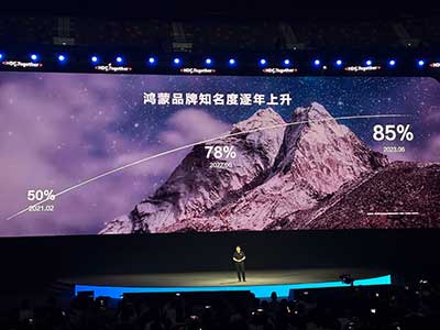 2023华为发布会鸿蒙生态设备超7亿