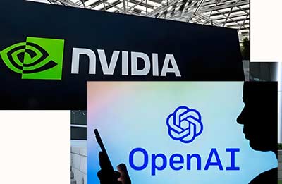 芯片巨头英伟达向OpenAI投资1000亿美元